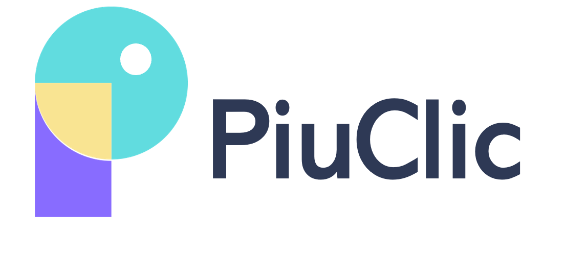 Logo PiuClic Agencia de marketing en Tunja en Color