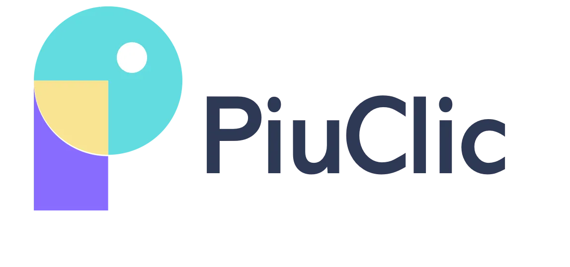 Logo PiuClic Agencia de marketing en Tunja en Color